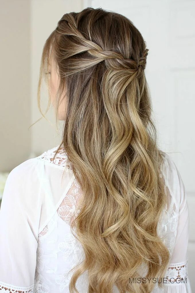 Красивые прически на русые волосы 3 Easy Rope Braid Hairstyles MISSY SUE Rope braided hairstyle, Long hair styles,