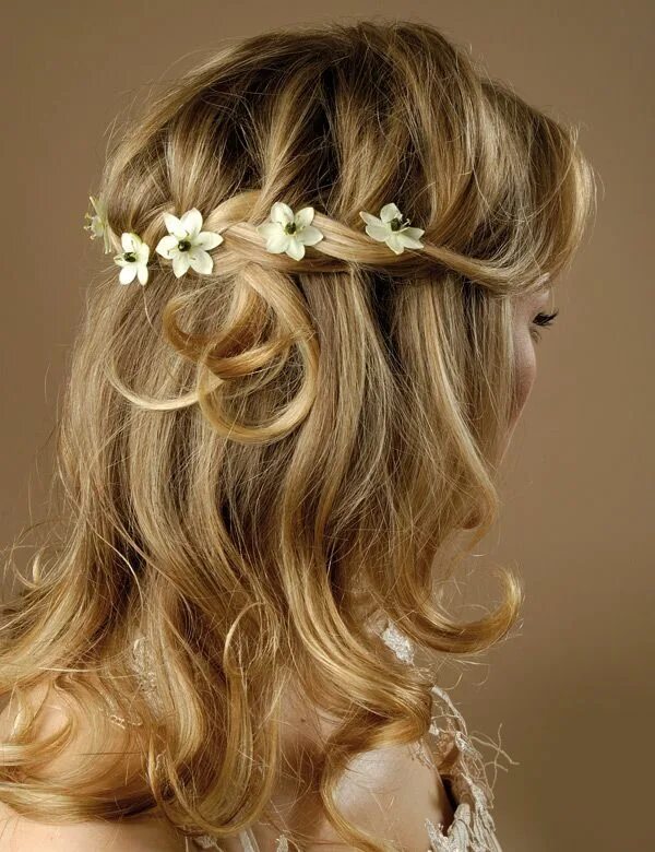 Красивые прически на средние на праздник hairstyle Medium haare, Dünnes haar frauen, Frisuren
