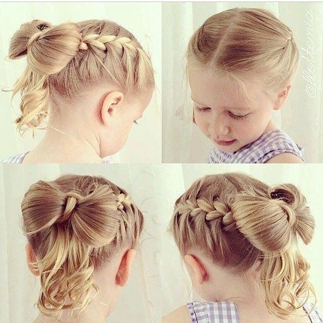 Красивые прически на средние волосы детям Pin by Betsy's Deals on Toddler Hairstyles Flower girl hairstyles, Girl hair dos