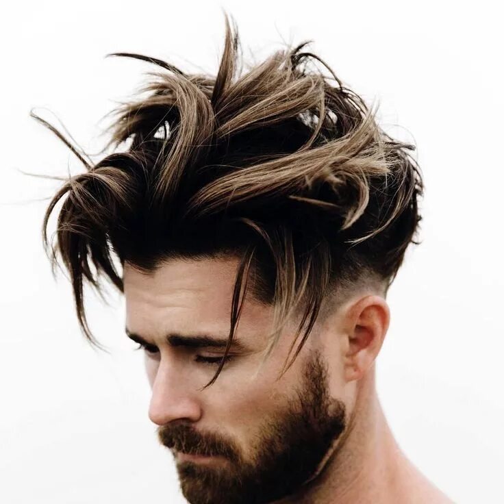 Красивые прически на средние волосы для мужчин nice 30 Attractive Highlights on Dark Hair Ideas - Add Extra Definition Check mo