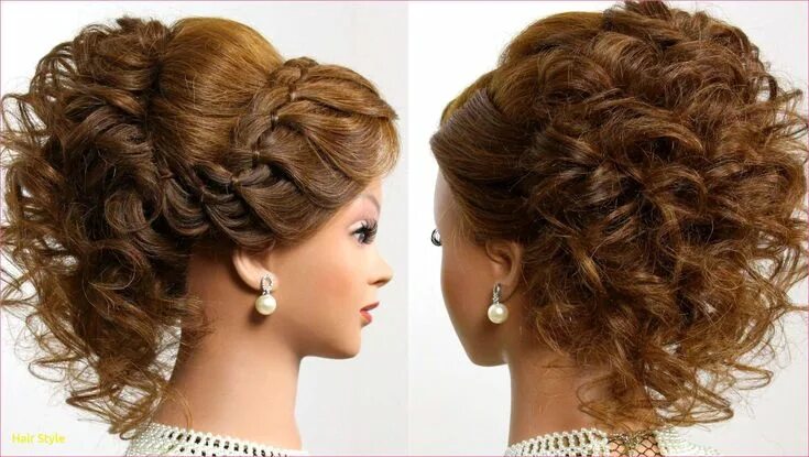 Красивые прически на среднюю длину Einfache Hochsteckfrisur Selber Machen Hairstyles for long hair easy, Peinados c