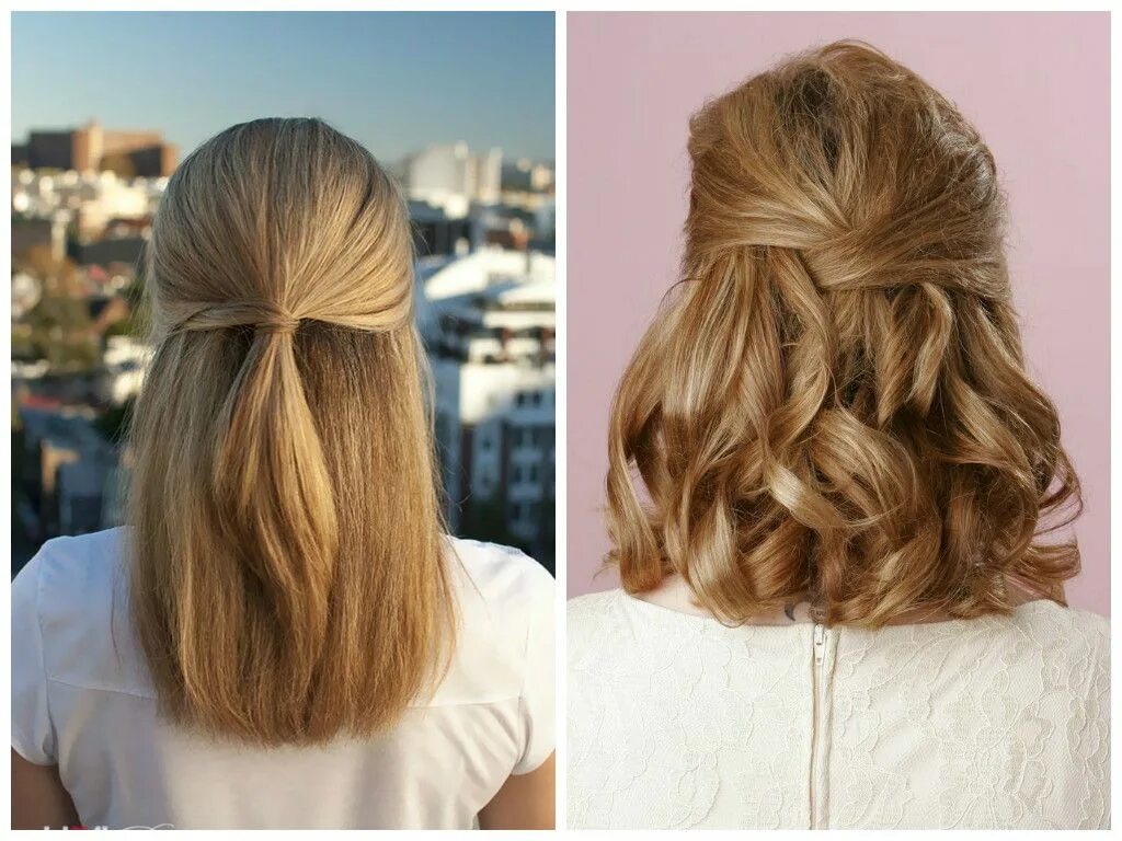 Красивые прически на среднюю длину на работу 7 Super Cute Everyday Hairstyles for Medium Length Peinados media melena, Peinad