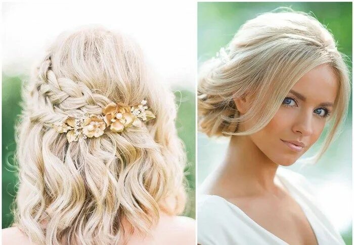 Красивые прически на свадьбу короткие волосы Mrs to Be - Inspiration for Wedding, Fashion and Lifestyle Short wedding hair, F