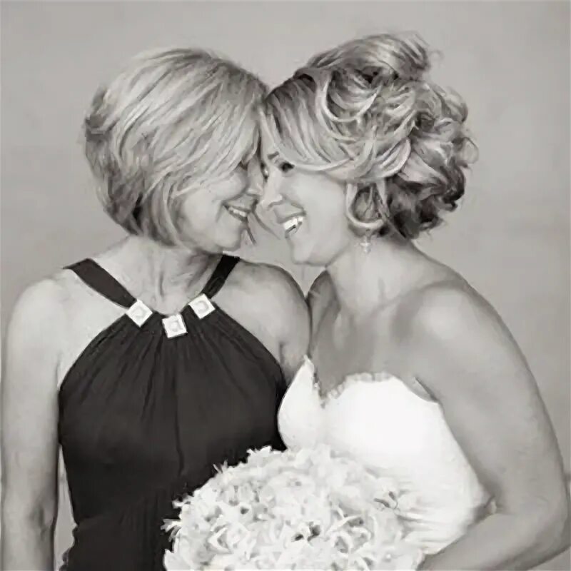 Красивые прически на свадьбу маме жениха Wedding Ideas - WeddingWire Mother daughter wedding, Wedding photos, Bride