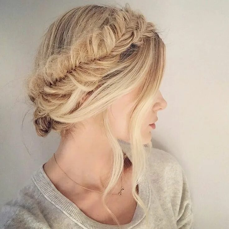 Красивые прически на светлые волосы 100 of the Best Braided Hairstyles You Haven’t Pinned Yet Penteados com trança, 