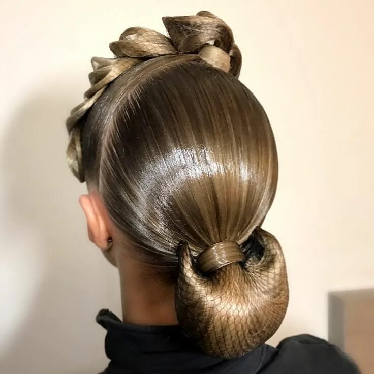Красивые прически на танцы Hairstyle for @kiraoksas by me ✨# terpugovamargarita #hairstyle #dance #ballroom