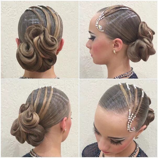 Красивые прически на танцы Pin by Willbanks on Quick Saves in 2023 Competition hair, Dance hairstyles, Hair