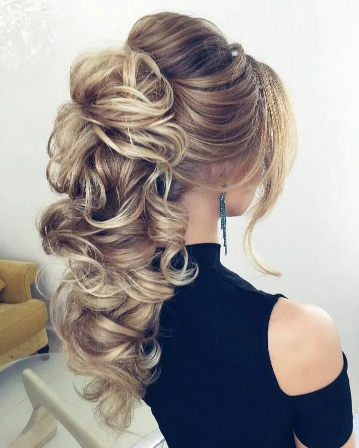 Красивые прически на вечер Beautiful wedding hairstyle for long hair perfect for any wedding venue Formal h