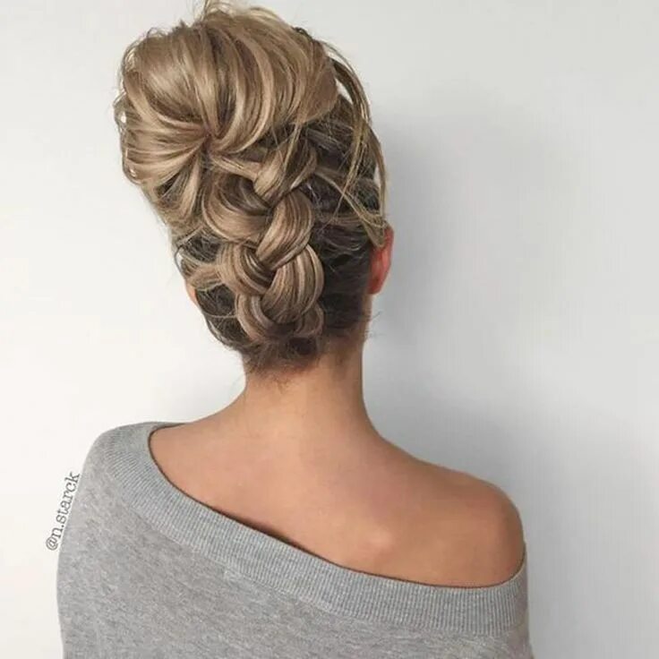 Красивые прически на выход Pin on LOIRA COM COQUE Braided bun hairstyles, Hair styles, Gorgeous braids