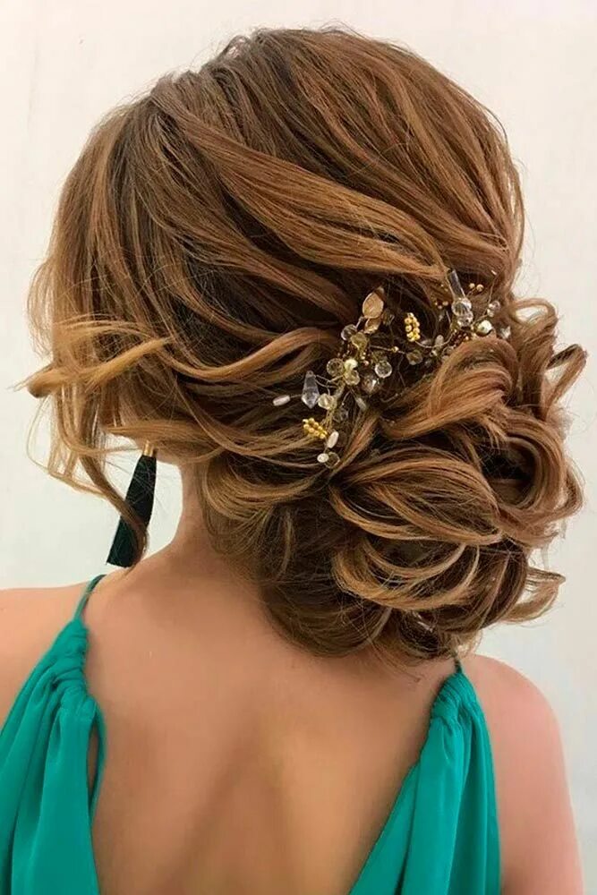 Красивые прически на выпускной на средние 31 Amazing Updo Hairstyles for Every Special Wedding Moment Wedding hairstyles f