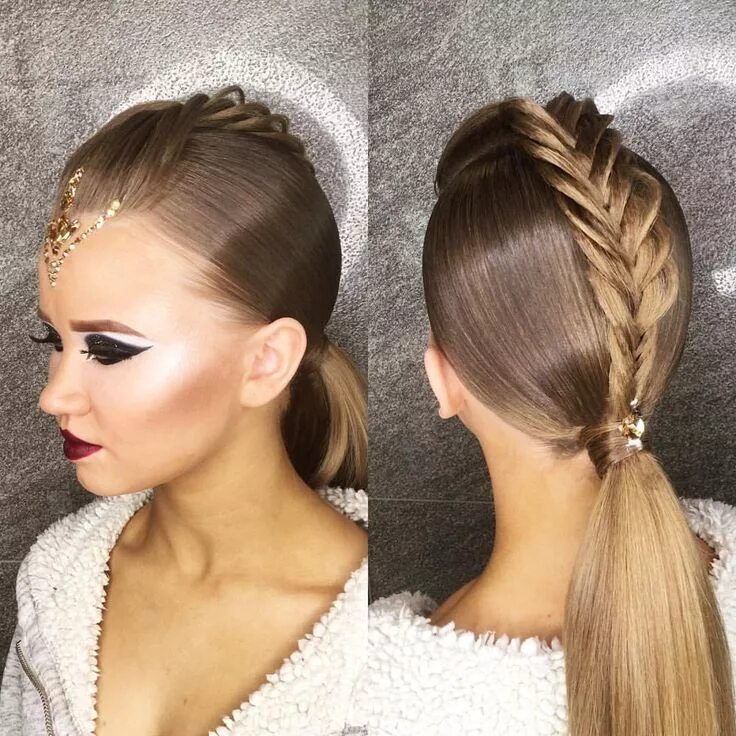 Красивые прически на выступление Пин от пользователя Jacody Bullard на доске Hair Inspiration Прическа для конкур
