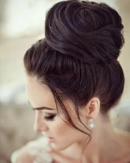 Красивые прически наверх 35+ Ideas Wedding Hairstyles Updo Messy High Wedding hairstyles updo messy, Wedd