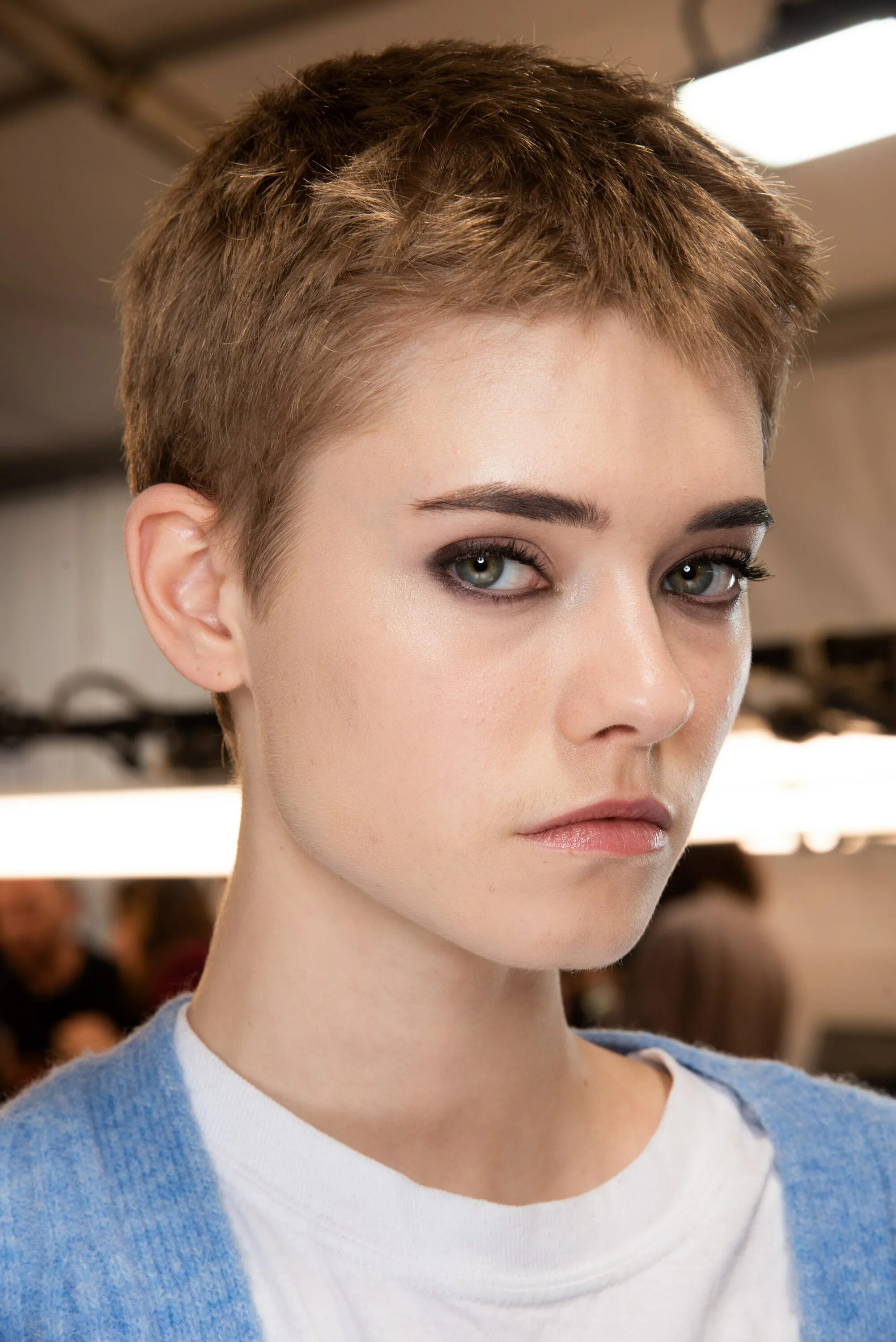 Красивые прически под мальчика Givenchy Fall 2019 Ready-to-Wear Collection Vogue