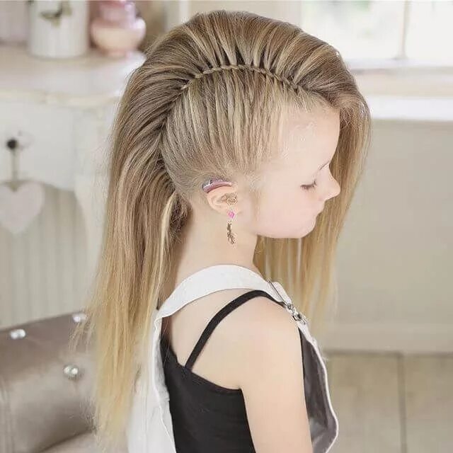 Красивые прически подростков на средние волосы 50+ Pretty Perfect Cute Hairstyles for Little Girls to Show Off Their Classy Sid