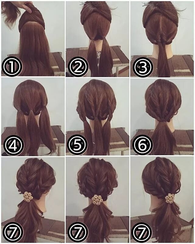 Красивые прически поэтапно Hairstyle for every day Long hair styles, Hair arrange, Hair inspiration