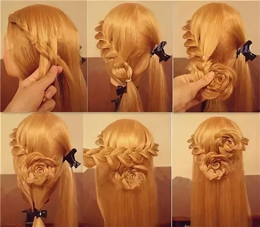 Красивые прически поэтапно Pin on That's Clever! Gorgeous hair, Braided hairstyles easy, Cool blonde hair