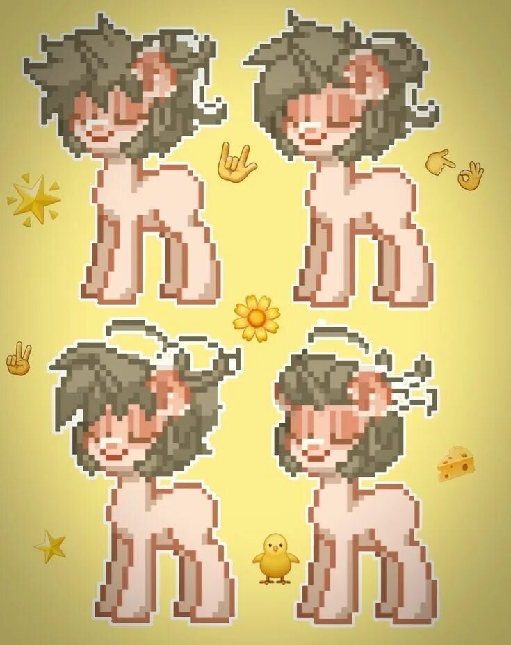 Красивые прически пони таун The idea for pony town