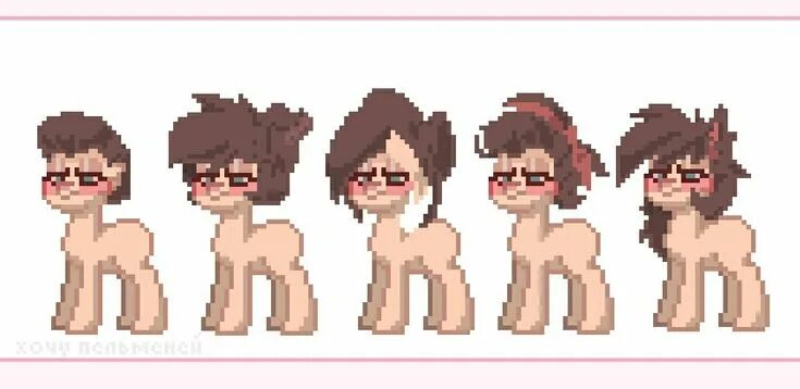 Красивые прически пони таун Пин на доске pony town