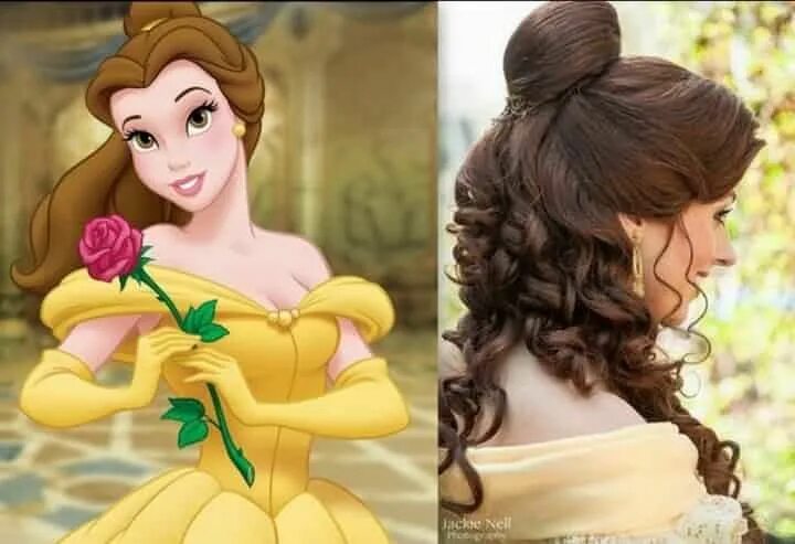 Красивые прически принцесс Coiffure inspiration disney - Beauté - Forum Mariages.net Coiffure princesse, Be