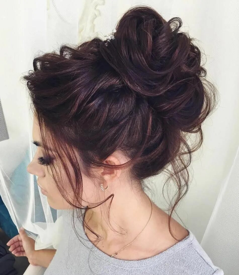 Красивые прически пучки на длинные волосы 40 Updos for Long Hair - Easy and Cute Updos for 2024 Bun hairstyles for long ha