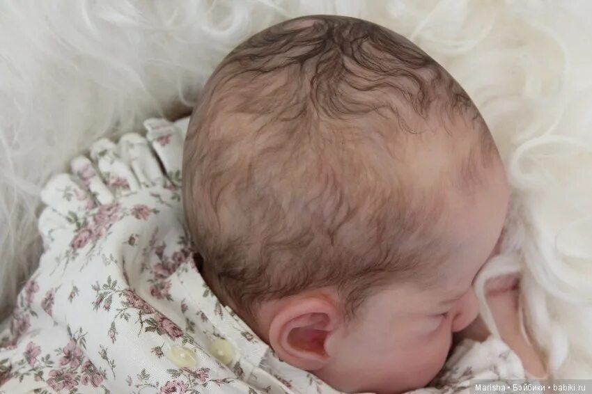 Красивые прически реборну Кукла реборн, молд Ellis из детской Sam's Reborn Nursery - Куклы Реборн своими р