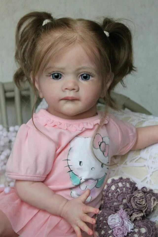 Красивые прически реборну Pin auf inspirações reborn Puppen, Kleinkind, Baby
