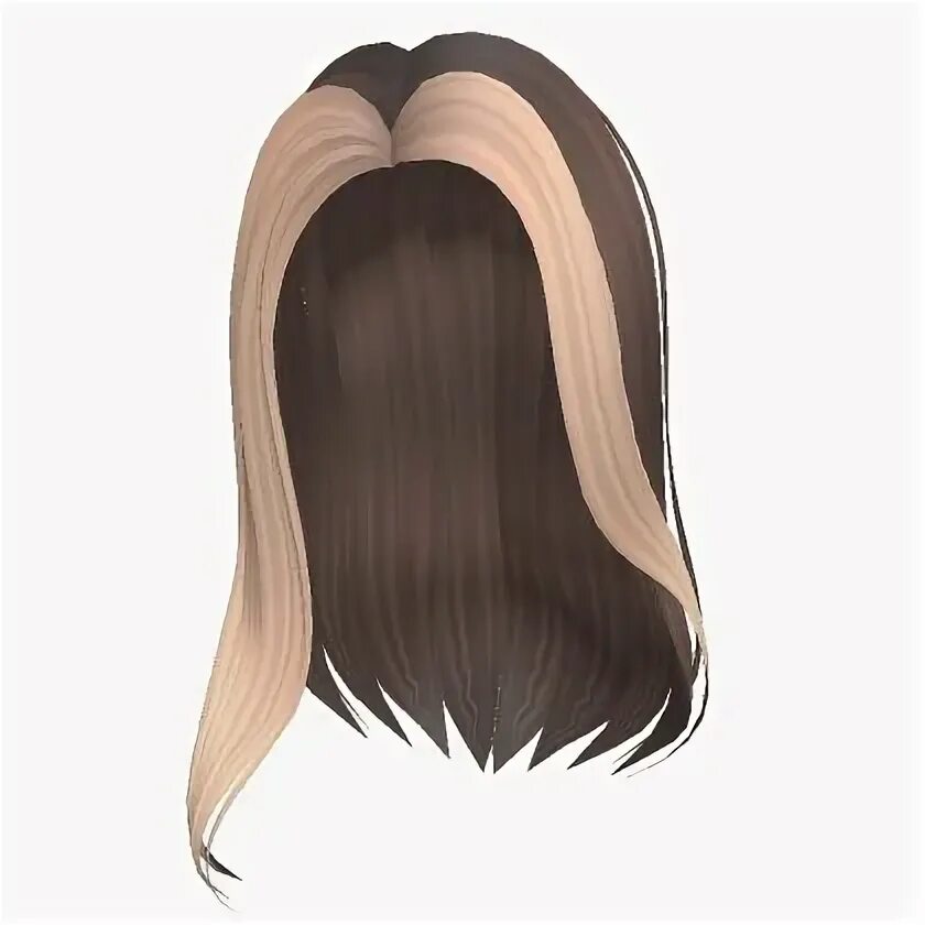 Красивые прически роблокс Popular Girl Blonde & Brown Hair - Roblox Tutorial per capelli, Abiti del person