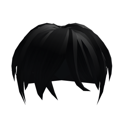 Красивые прически роблокс Messy Popular Boy Hair in Black - Roblox