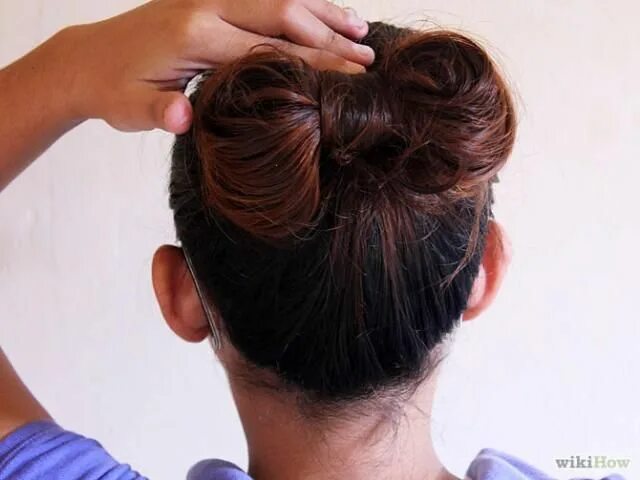 Красивые прически с 1 резинкой How To Make A Bow Bun - So Cute! Hair styles, Hair inspiration, Easy hairstyles