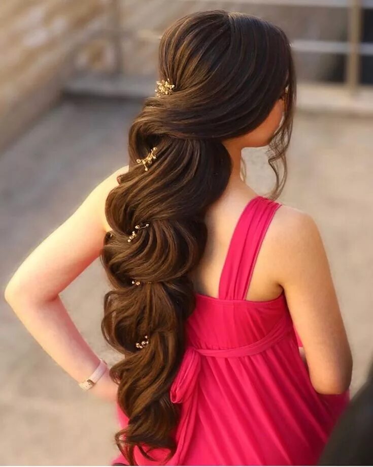 Красивые прически с длинными волосами для женщин MODERN SALON on Instagram: "Just the prettiest princess pony we ever did see. Am