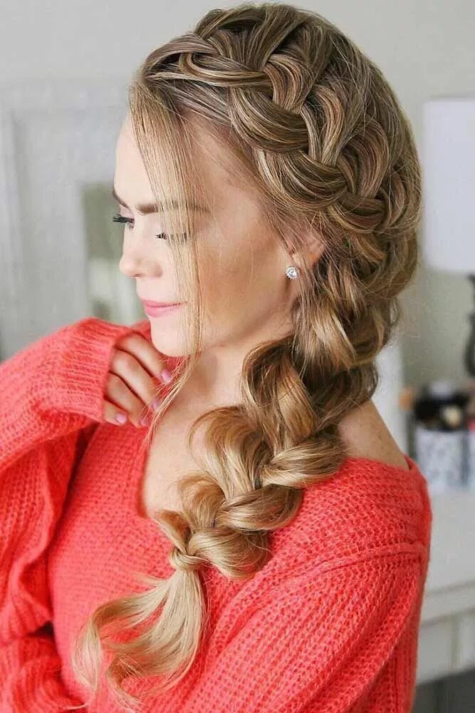 Красивые прически с косами beauty 3 Side braids for long hair, Braids for long hair, Cool braid hairstyles