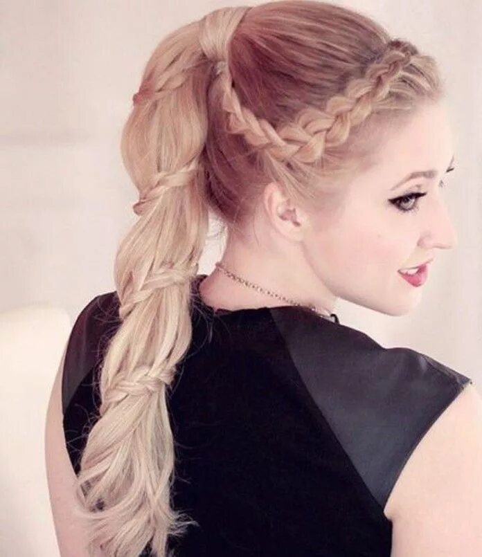 Красивые прически с косами Hairstyles 2016 New Haircuts and Hair Colors from special-hairstyles.com French 