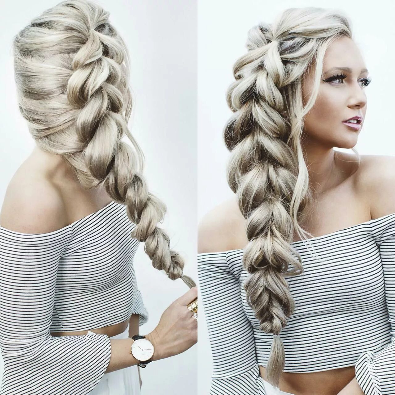 Красивые прически с косами Unique HairStyles Прически, Идеи причесок, Модные прически