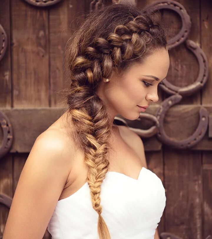 Красивые прически с косичками 50 Beautiful Wedding Hairstyles For Long Hair To Try In 2024 Oktoberfest frisur,