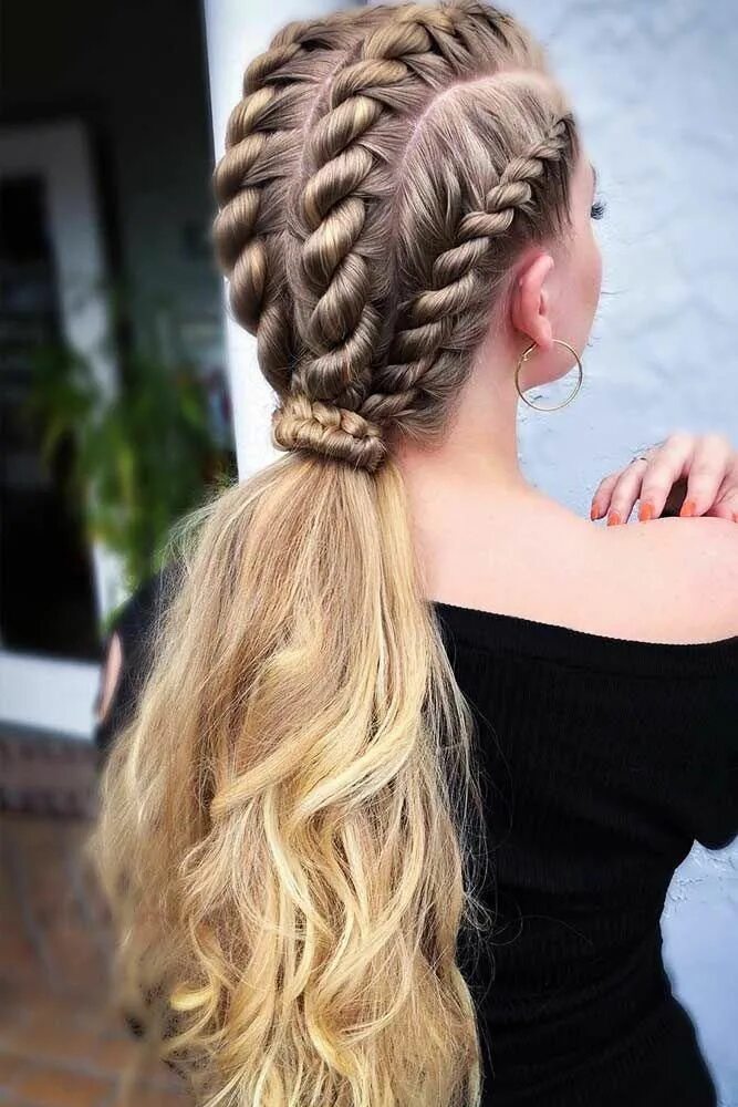 Красивые прически с косичками 100 Inspiring Ideas For Braided Hairstyles Hair styles, Braids for long hair, Ha