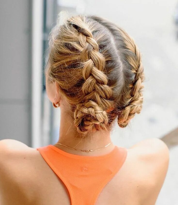 Красивые прически с косичками 40 Best Sporty Hairstyles for Workout - The Right Hairstyles Competition hair, S