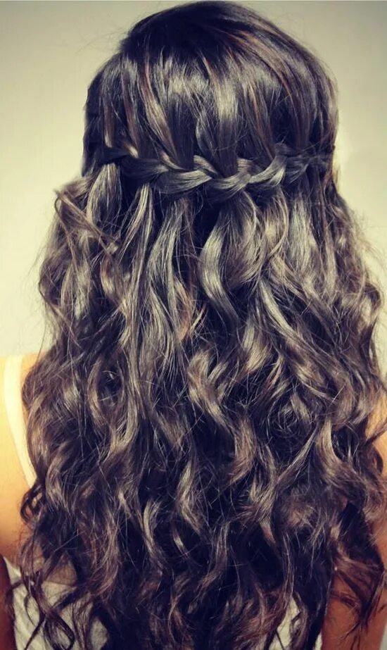 Красивые прически с кудряшками lovely long hair with braid wrapped around -- someone make my hair look like Wat