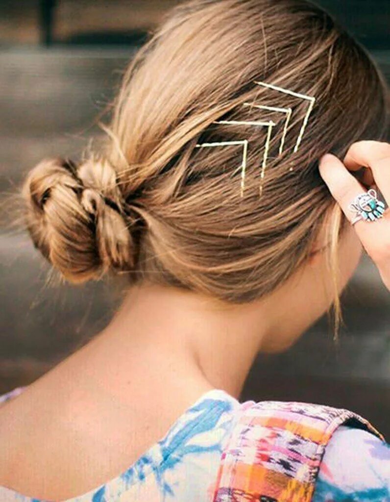 Красивые прически с невидимками 17 Peinados sencillos para dominar tu cabello Hair styles, Bobby pin hairstyles,