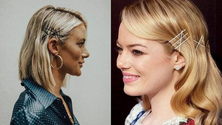 Красивые прически с невидимками Заколки для волос - модный тренд сезона Hair styles, Women, Fashion