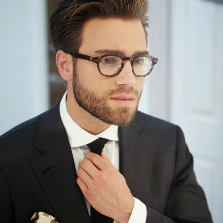 Красивые прически с очками Home - BAOSPACE Mens style guide, Classy men, Cool hairstyles for men