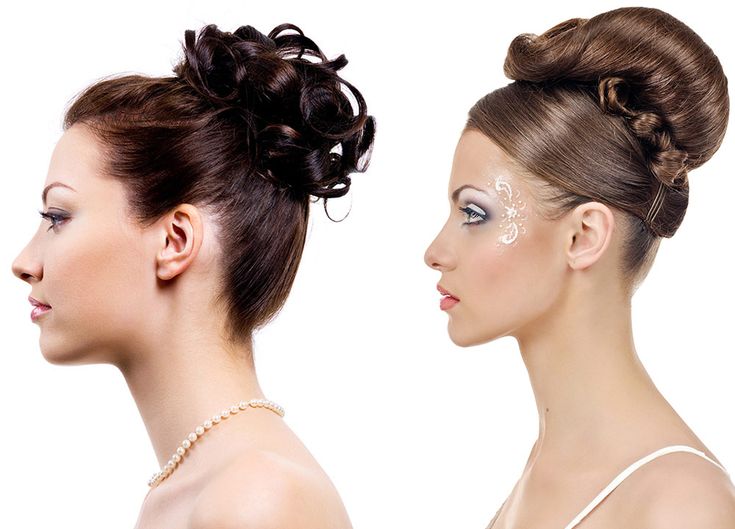 Красивые прически с шиньонами Chignon high: how to do it? 36 Photos and Tutorial