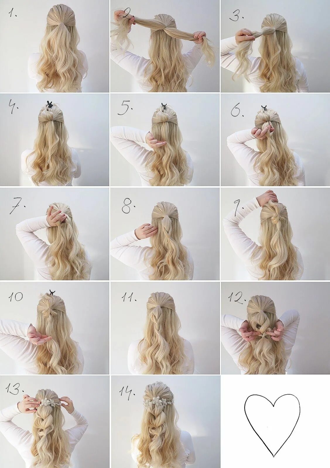 Красивые прически сделана своими руками Two simple hair tutorials Perfect for a wedding Renaissance hairstyles, Simple w