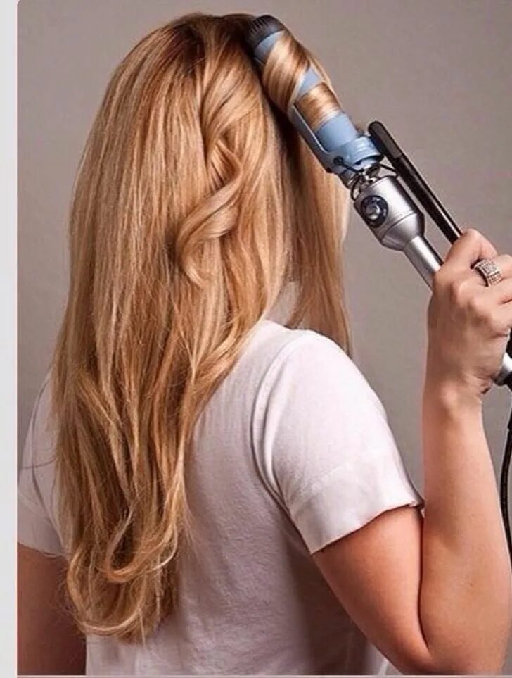 Красивые прически сделанные плойкой Everyday Hairstyles Hair styles, How to curl your hair, Curling iron hairstyles