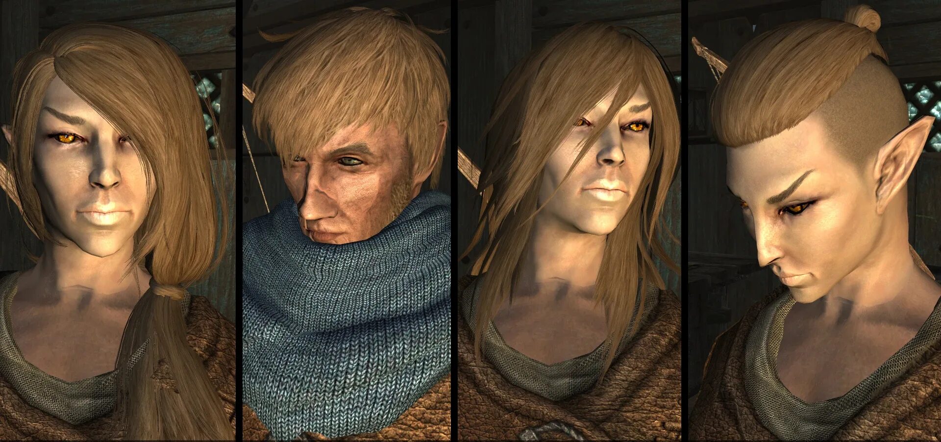 Красивые прически скайрим Salt and Wind - Rough Hair for KS Hairdos at Skyrim Nexus - Mods and Community