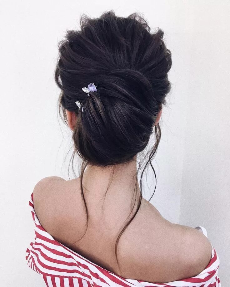 Красивые прически со спины Pin by Mary on Hairs Easy hairstyles, Up hairstyles, Hair updos