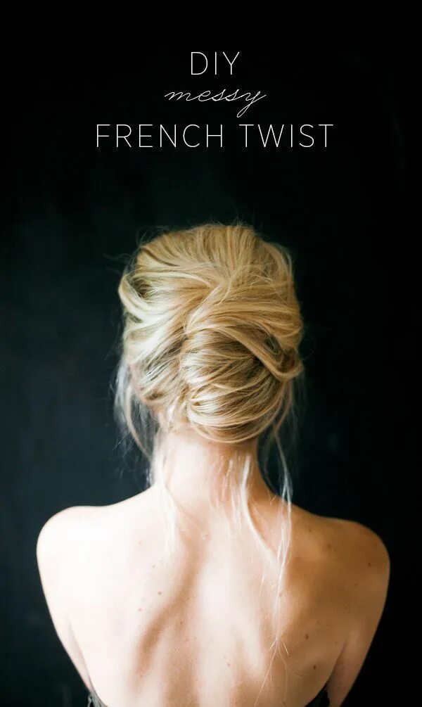 Красивые прически со спины French Bun. - Google Search French twist hair, Wedding hairstyles tutorial, Diy 