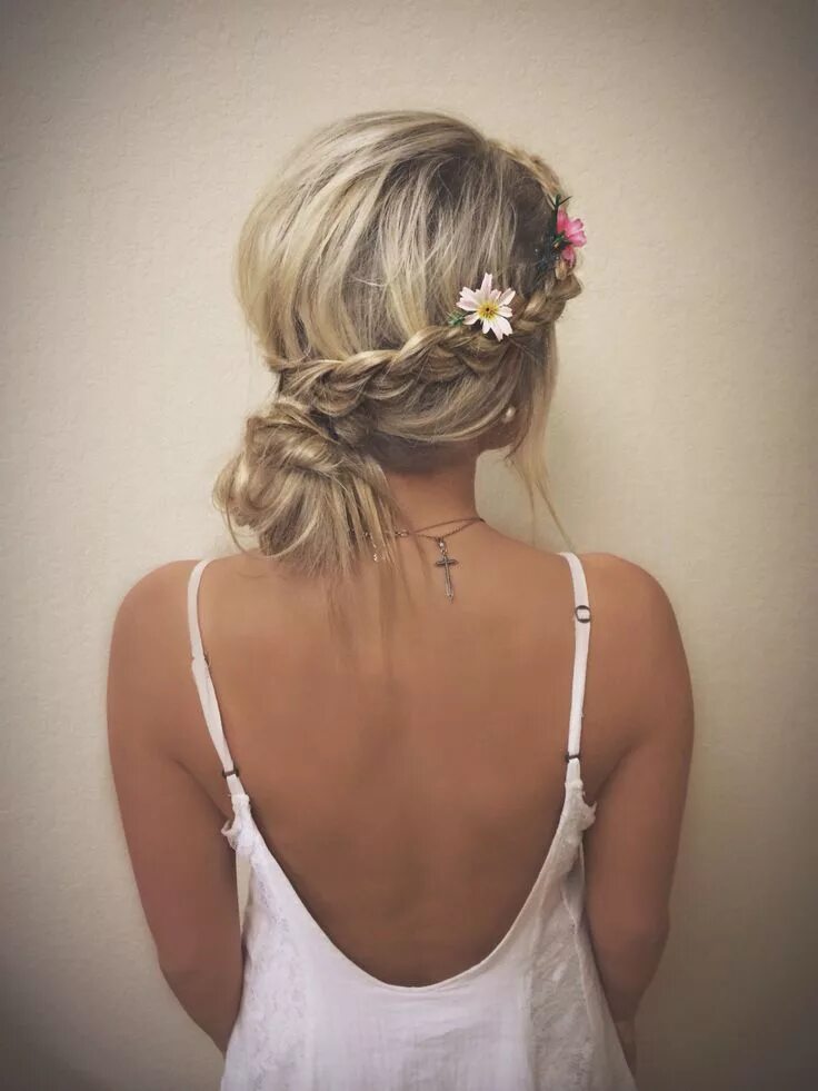 Красивые прически со спины 25 Cute Boho Hairstyles You Also Can Try Hair styles, Bridesmaid hair, Gorgeous 
