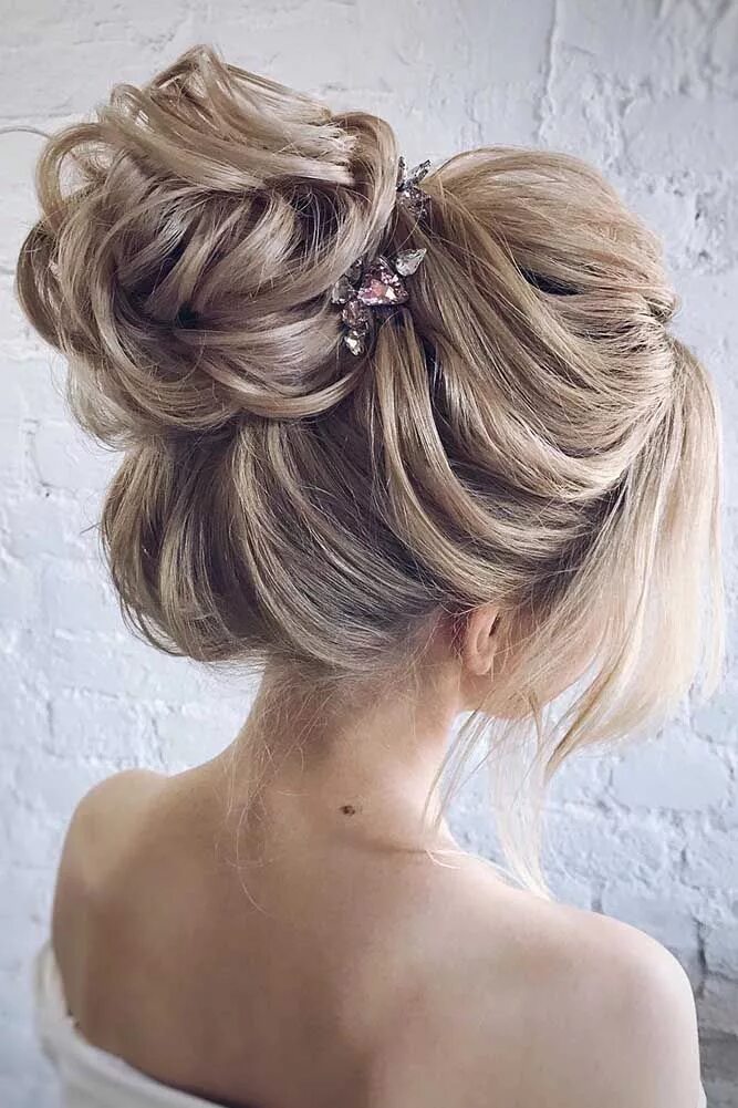 Красивые прически со средними волосами Wedding Updos For Long Hair 2024 Guide: 40+ Best Looks Hairstyles for thin hair,