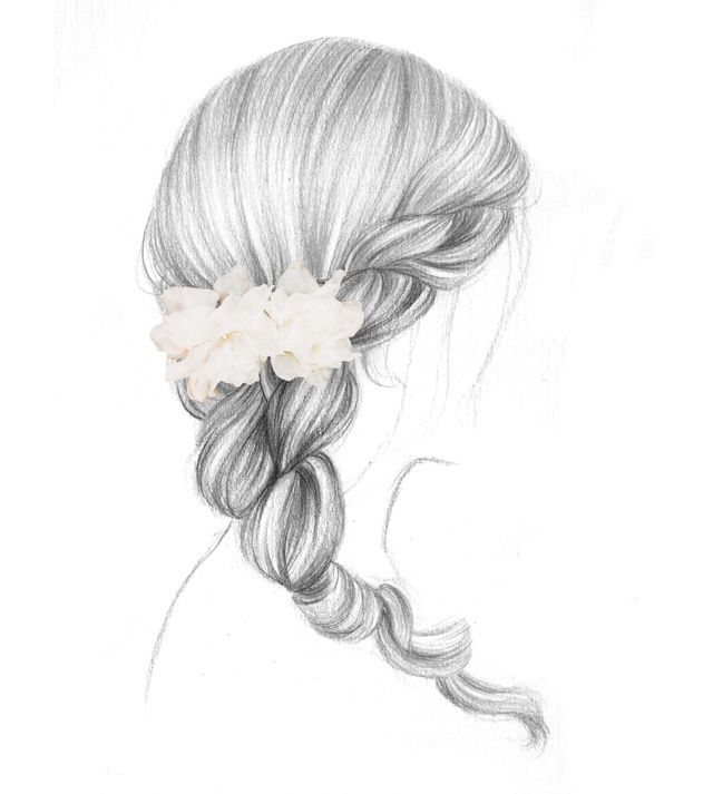 Красивые прически срисовка Les coiffures double jeu de 365c How to draw hair, Sketches, Hair sketch