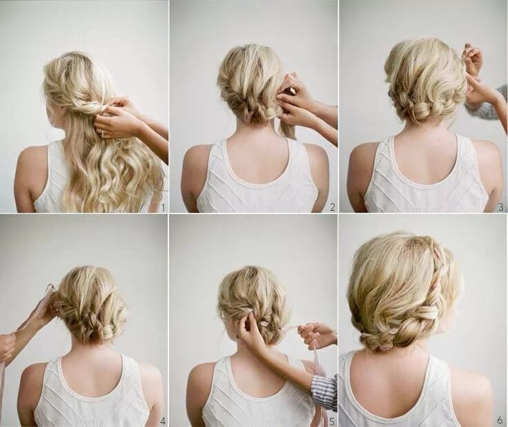 Красивые прически своими руками фото Braided hair